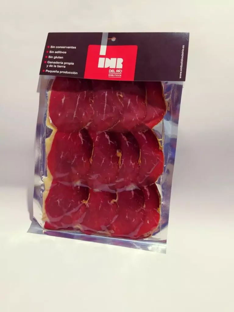 Sobre con cecina loncheada